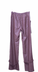 Athina 2 Pocket Brown Leather Pants