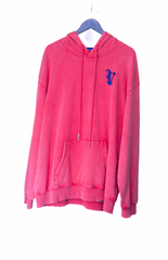 Valabasas Red "The World" Fleece Jacket