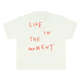 Live In The Moment Heavyweight Tee: Pistachio, L