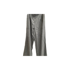 Miss8 Grey Wide Leg Pinstriped Pants