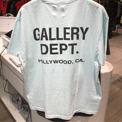 Gallery Dept. Baby Blue Short Sleeve