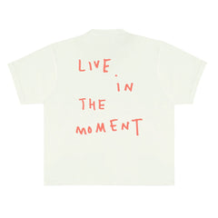 Live In The Moment Heavyweight Tee: Pistachio, 3XL