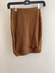 Klesis Cognac Mini Skirt