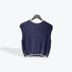Hersy Blue knit Vest
