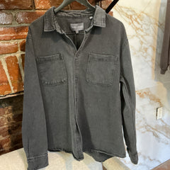 Slate & Stone Charcoal Denim Button Down