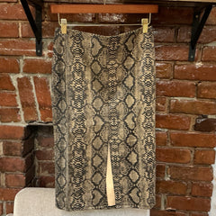 Active USA Snake Print Skirt