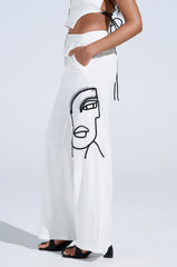 Akira White Maybe Not Next Pants