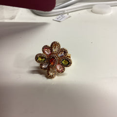 Rainbow Flower Ring
