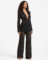 Blithe black blazer