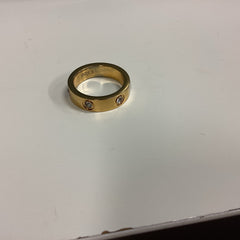 Gold Studded Ring