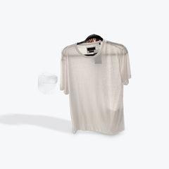 Porter & Ash white linen blend Tee