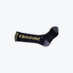 Chrome Heart Socks Yellow/Blk