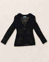 Blithe black blazer