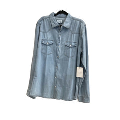 Precedent Denim Long Sleeve Button Down