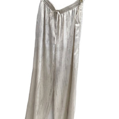 Upper Atmosphere Cream Satin Wide Leg Suit Pants