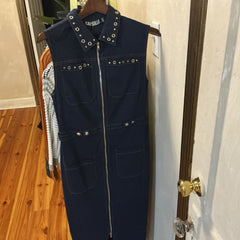 CAPSULLE DENIM SLV DRESS
