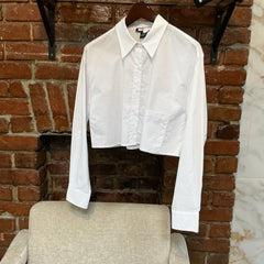 Toska White Cropped Top