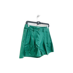 Hersy Green Leather shorts
