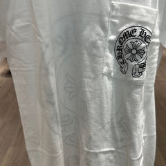 Chrome Hearts Short Sleeve Classic Pocket T-Shirt in White