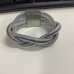 Silver Rope Bracelet