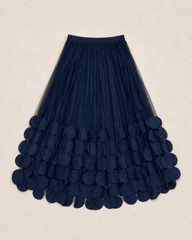 Beulah Style Black Pettle Skirt