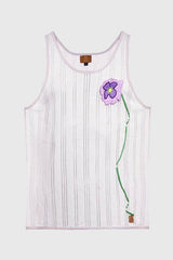 We Grow Tank Top: White, M