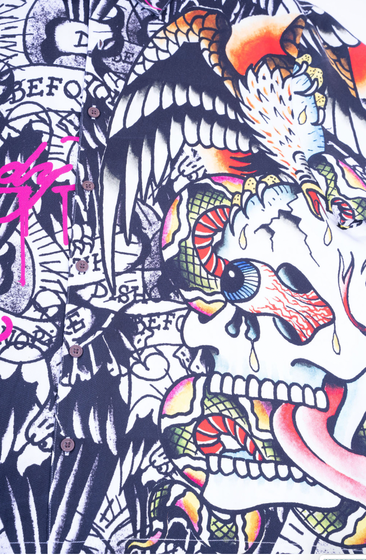 Ed Hardy Black/White Shirt