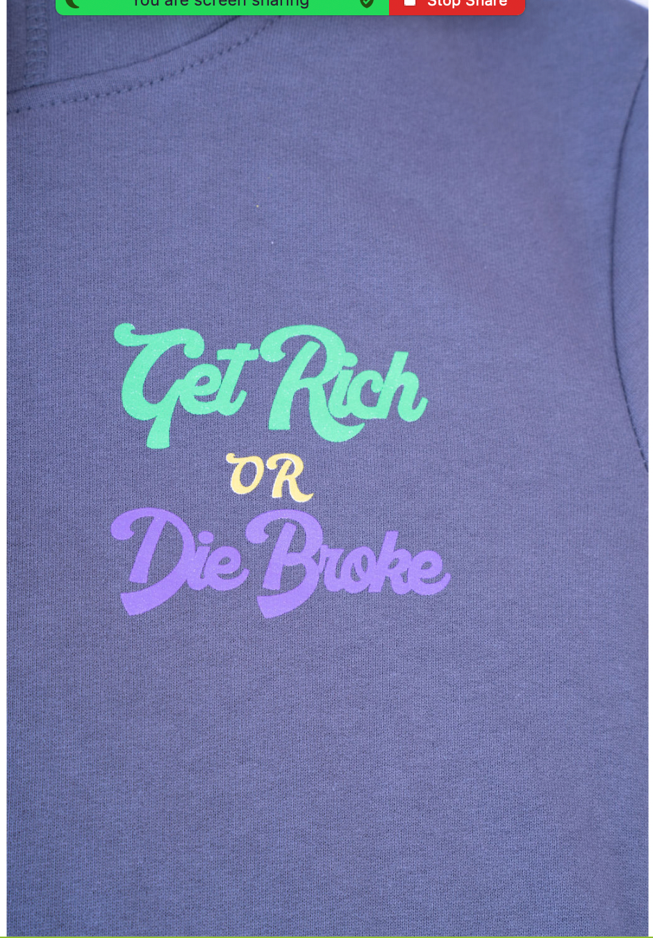 Get Rich Mardi Gras Hoodie