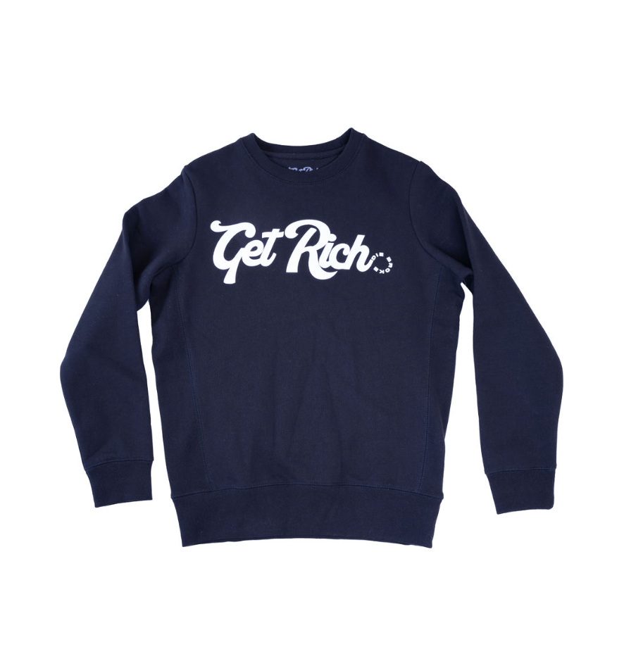 Get Rich Black Sweater