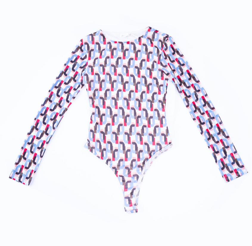 Active USA Long Sleeve Bodysuit