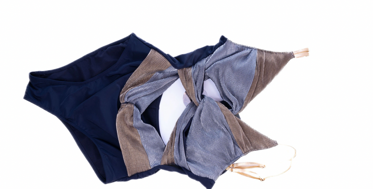 Melrose 1pc body suit Blue