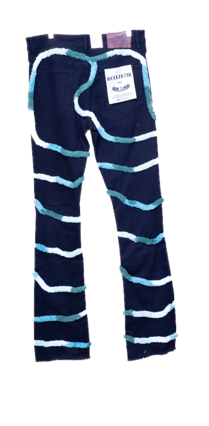 REELLYSTIK NYC BLUE SWIRL