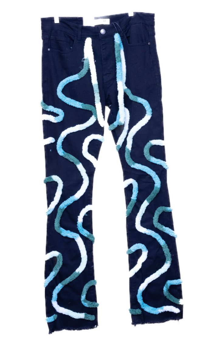 REELLYSTIK NYC BLUE SWIRL