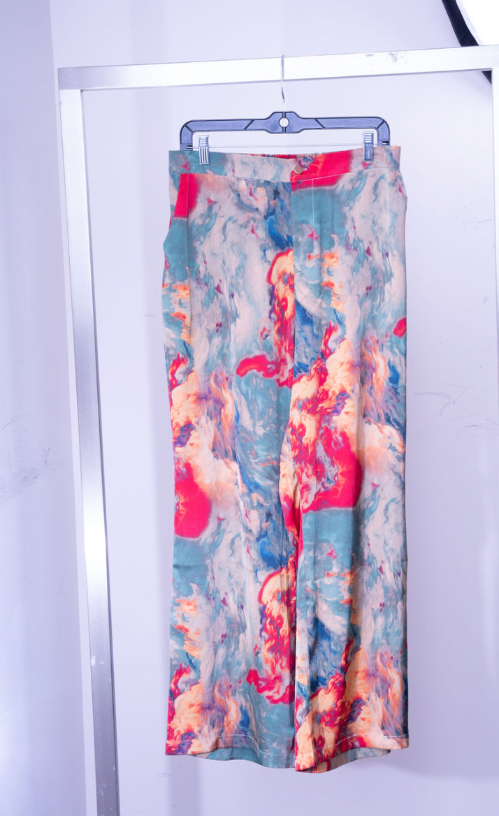 Beulah Olive/red Pants