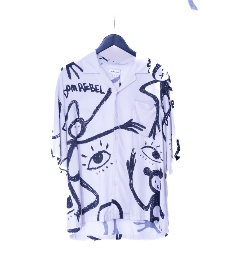 Dom Rebel White Faces Medium