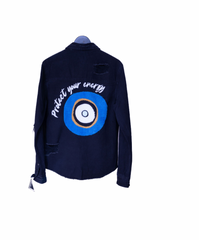 Trio Protect Your Energy Black Jacket