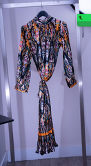 Beulah Splash Of Paint Maxi Dress