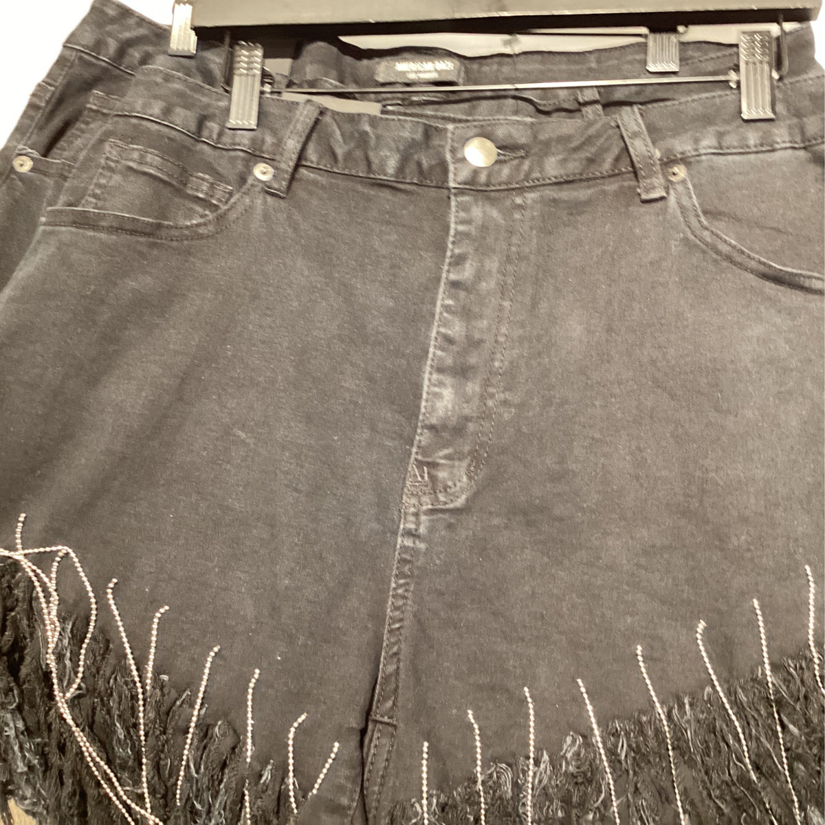 American Bazi Bling Black Shorts