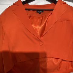 One & more orange crop blazer