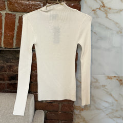 Timing Cream Long Sleeve Top