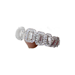Sliver diamond bracelet