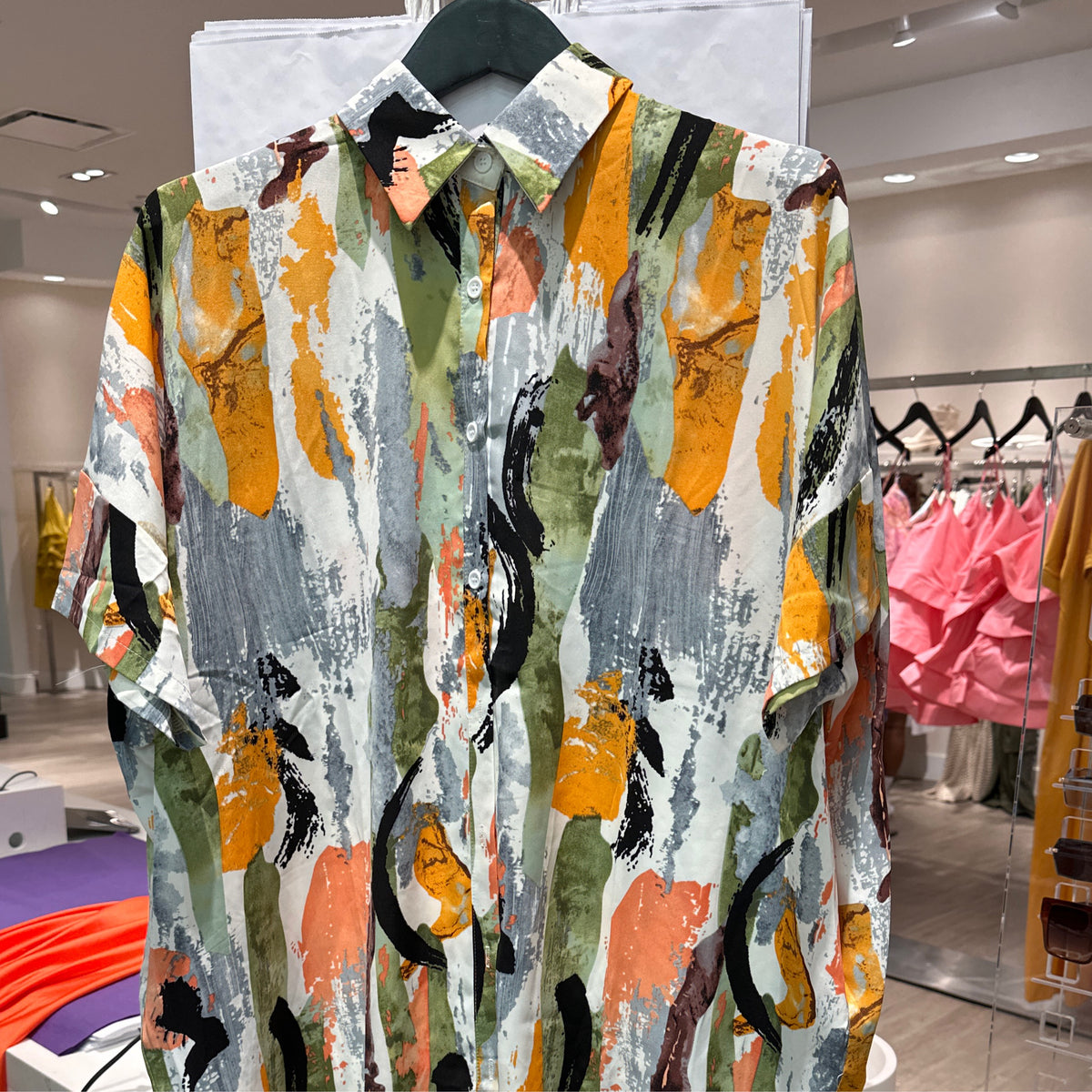 BEULAH SPLASH OF PAINT DRESS
