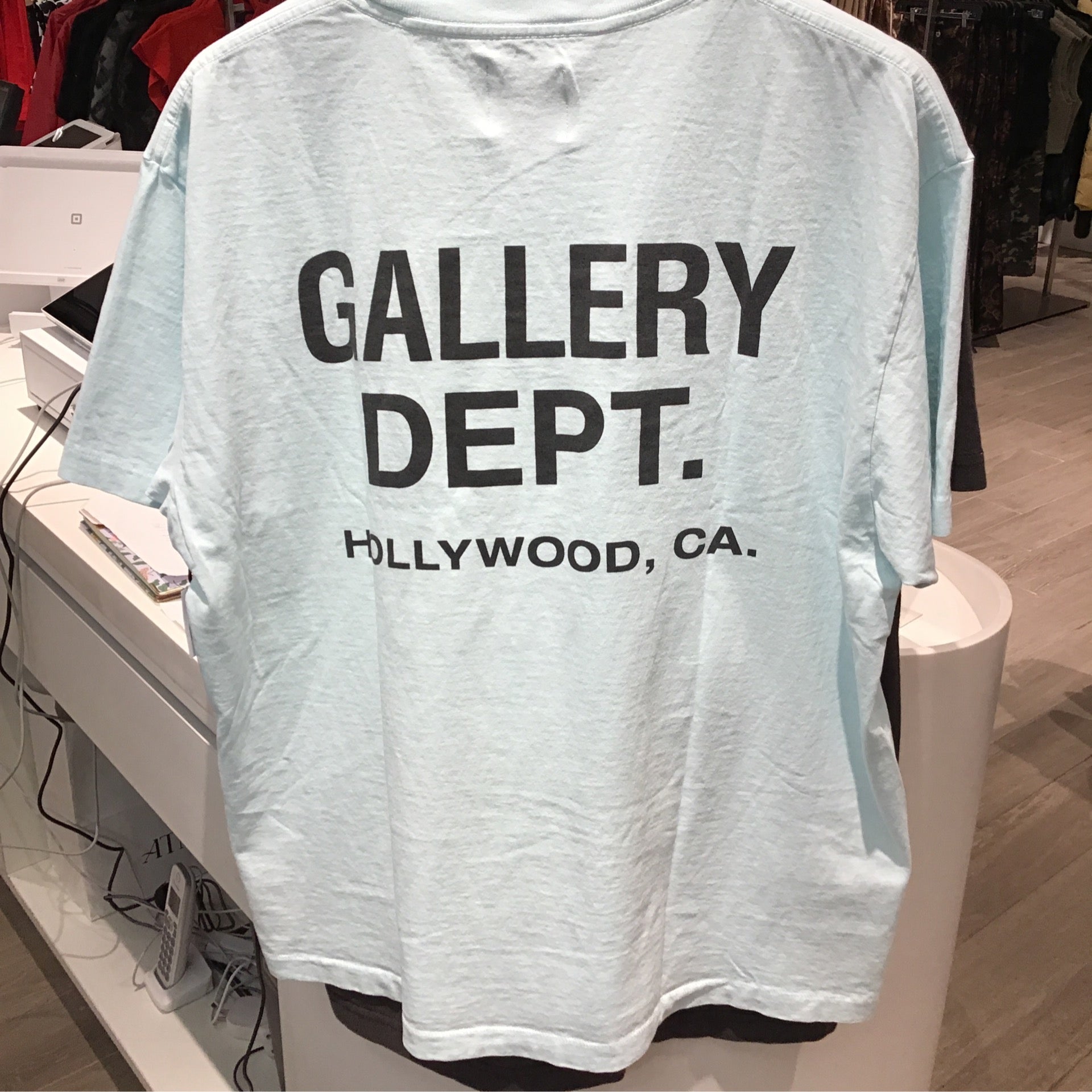 Gallery Dept. Baby Blue Short Sleeve
