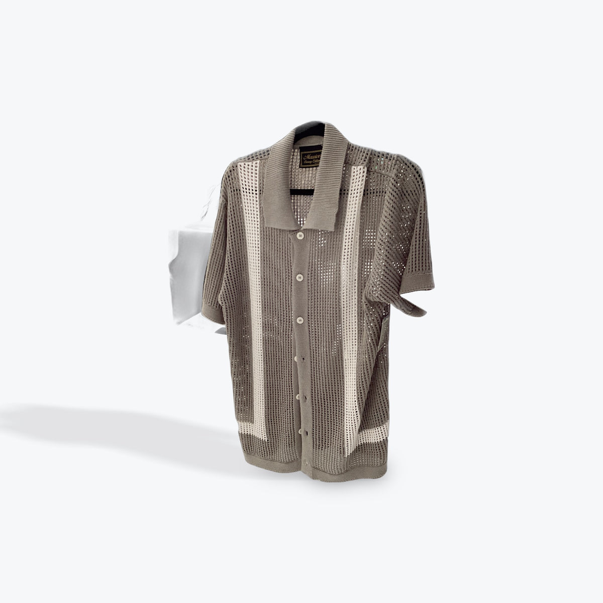 Massive Luxury edition Green/Cream Man Shirt