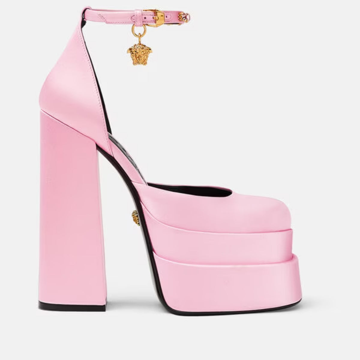 VERSACE PINK HEELS