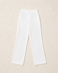 Rivir White Wide Leg Pants (Set)