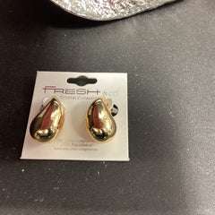 Gold Droplet Earrings L