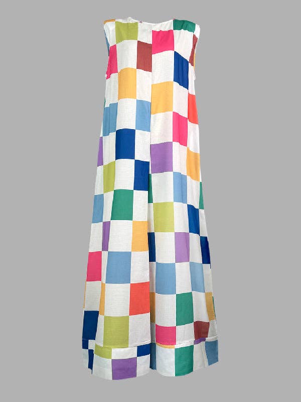 Loose SLV MULTI COLOR Jumpsuits: XL