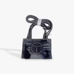 Telfar Black Distressed bag