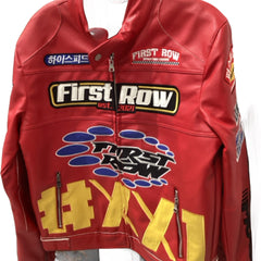 First Row Red Race Car Driver Jacket